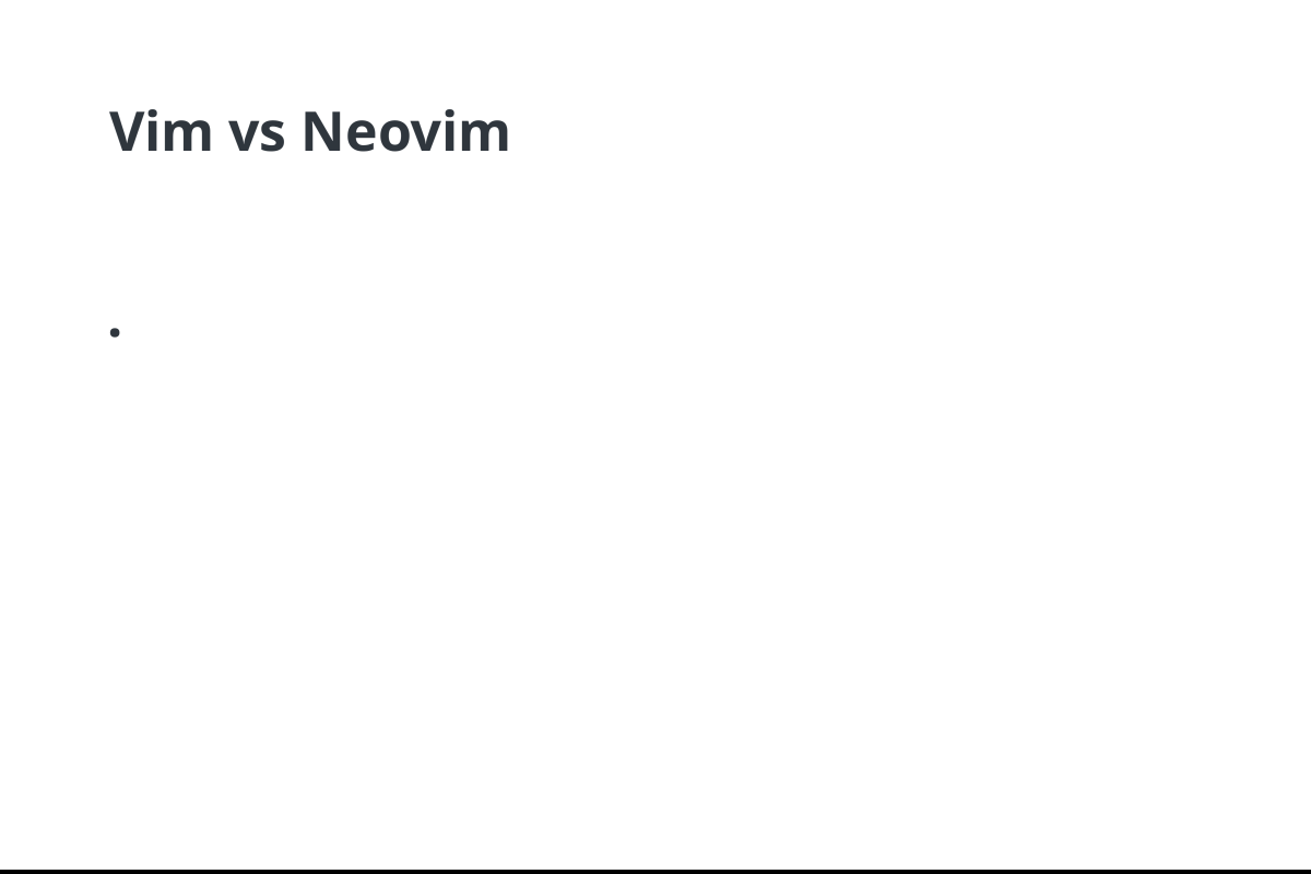 Vim Vs Neovim | KODINGWARRIOR QUEST